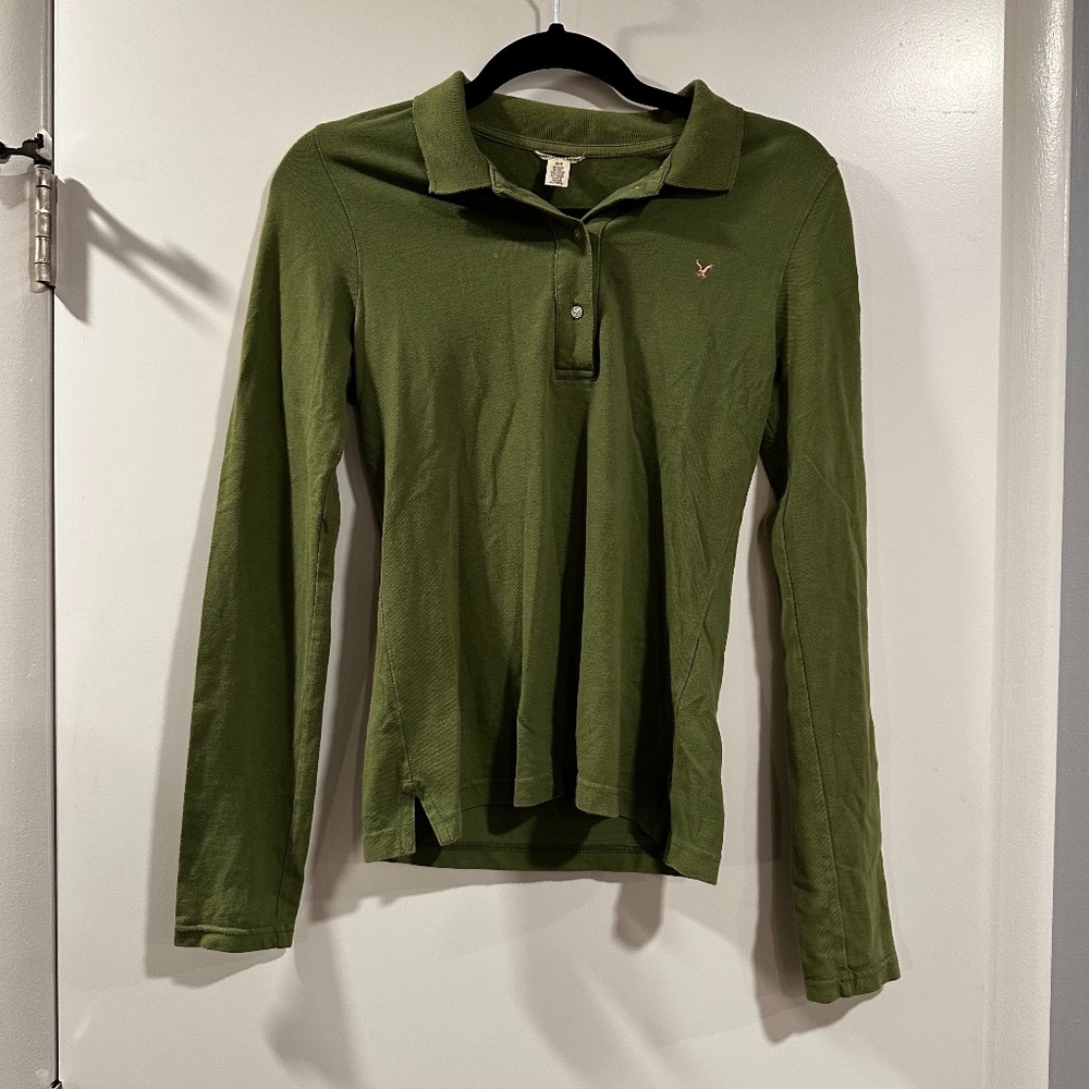 American Eagle - Green Long sleeve - Women Medium